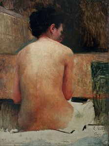女性裸体，仰卧